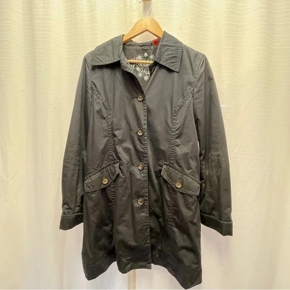 Esprit black trench coat - Picture 1 of 10